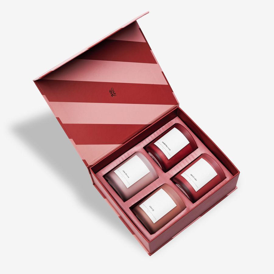 Zestaw świec sojowych na prezent Zestaw świec sojowych na prezent