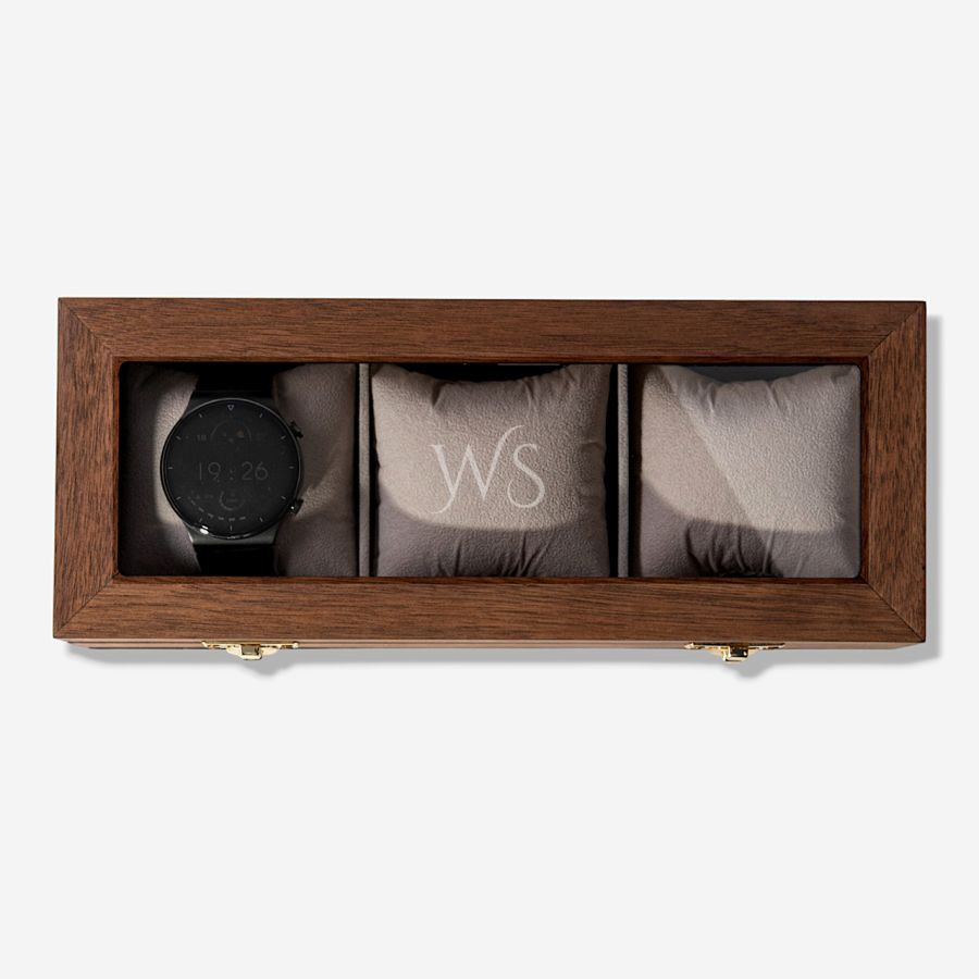 Organizer na zegarki INICJAŁY elegancki prezent dla niego Organizer na zegarki INICJAŁY elegancki prezent dla niego