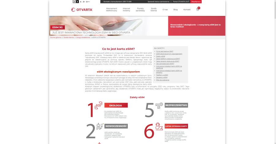 eSIM w OTVARTA eSIM w OTVARTA