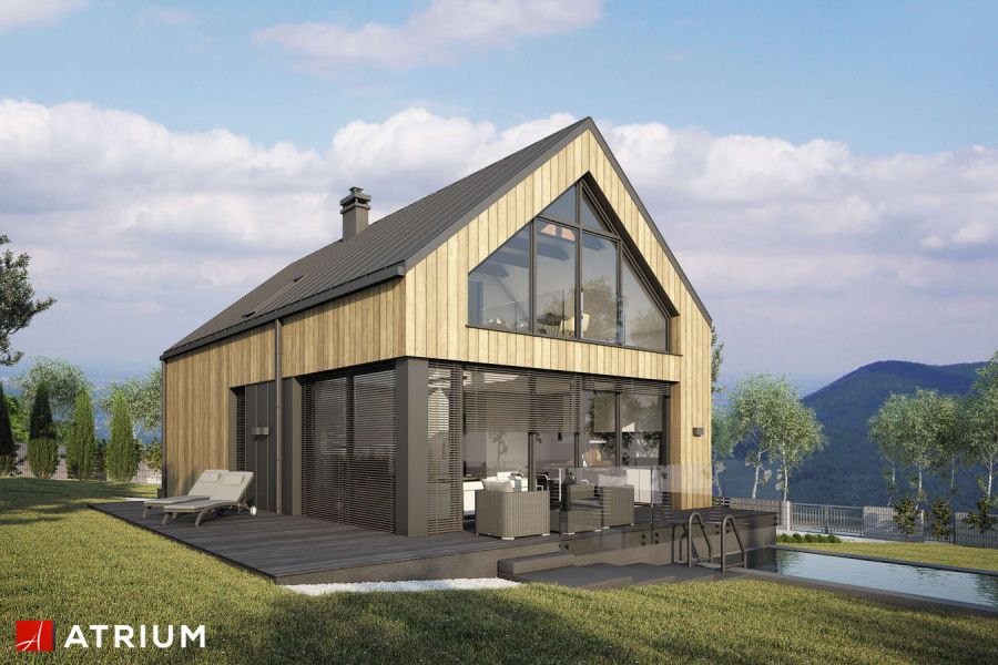 Wizualizacja gotowego projektu domu