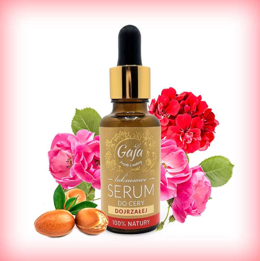 serum olejowe do cery dojarzałej Olejarnia Gaja